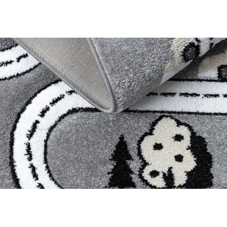 Dywan PETIT TOWN MIASTO ULICE szary 180x270 cm