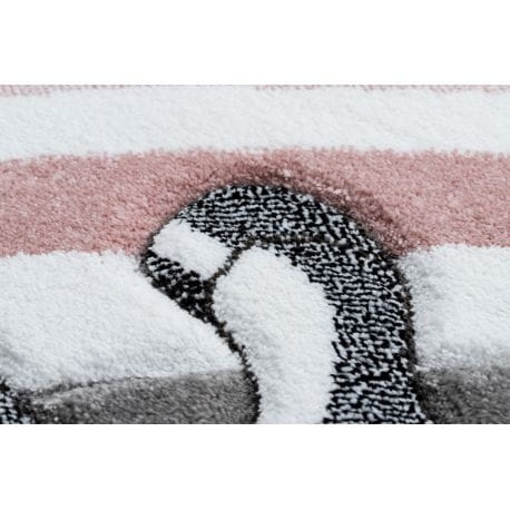 Dywan PETIT PONY KUCYK KONIK koło szary koło 120 cm