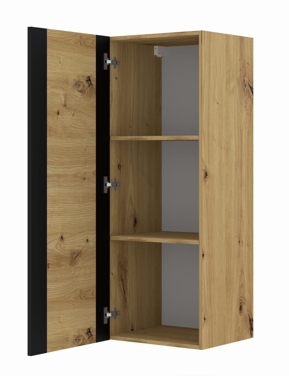 Witryna przeszklona szafka MONDI dąb artisan