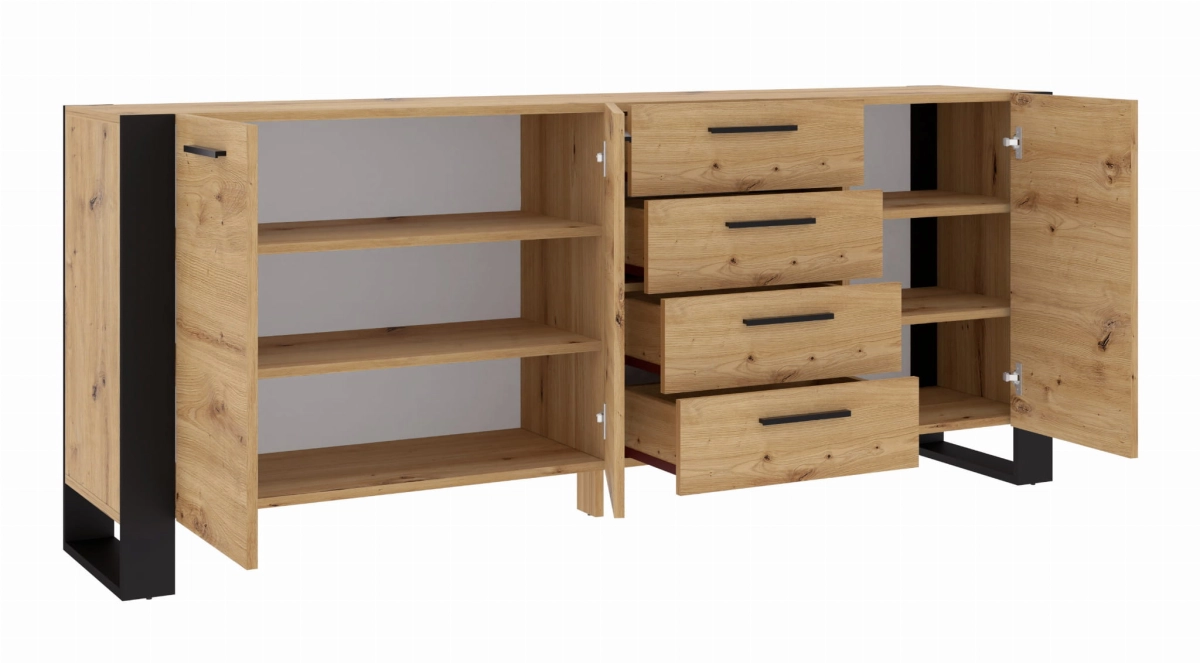 Komoda Nuka K dąb artisan