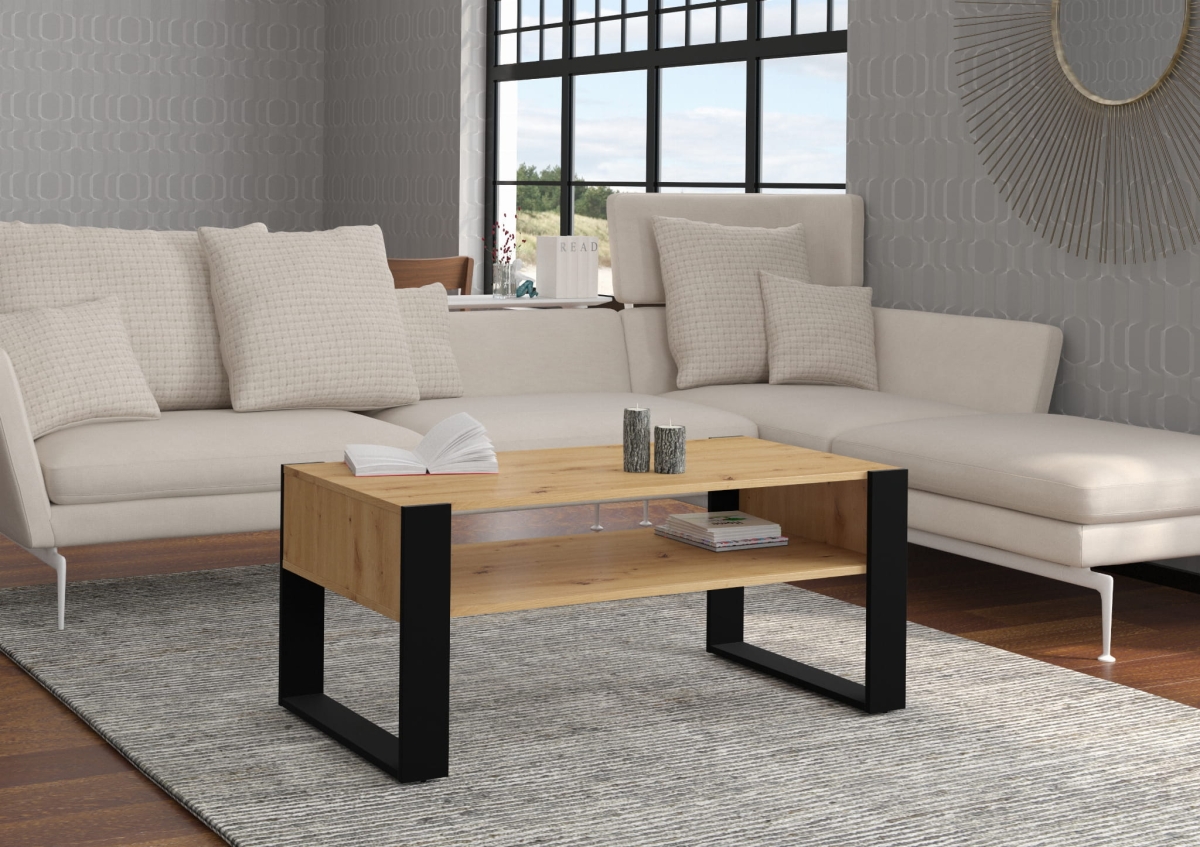 Stolik kawowy ława Nuka F dąb artisan