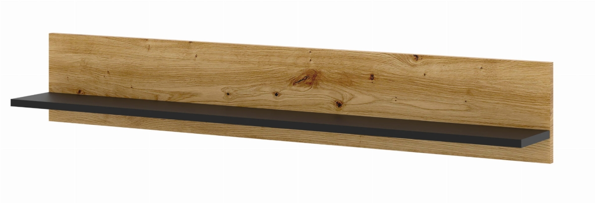 Półka wisząca Aura 120 dąb artisan