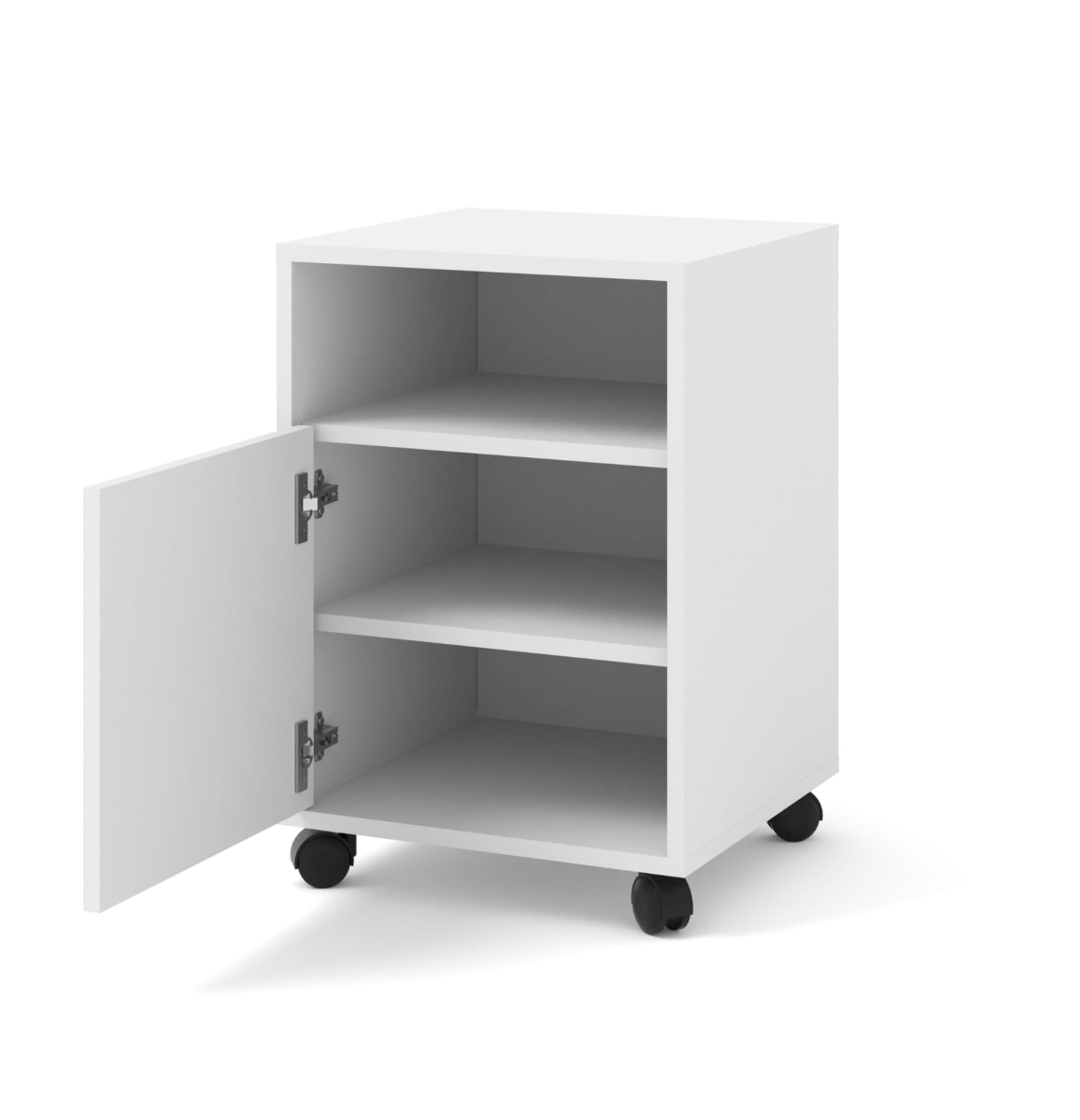 BIMOTION Szafka pod biurko na kółkach 60 cm biała