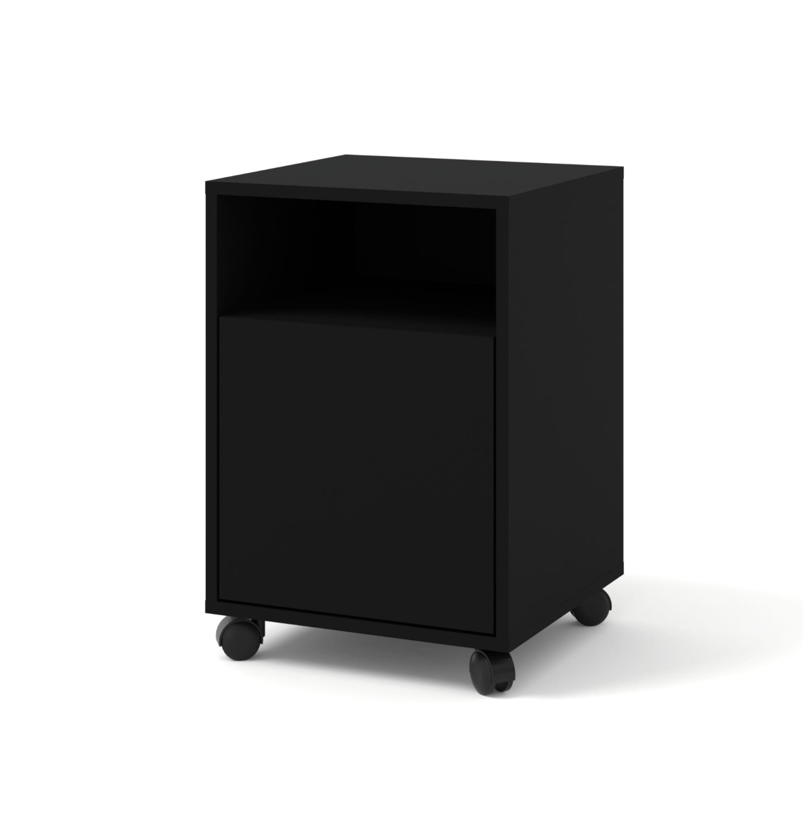 BIMOTION Szafka pod biurko na kółkach 60 cm czarna