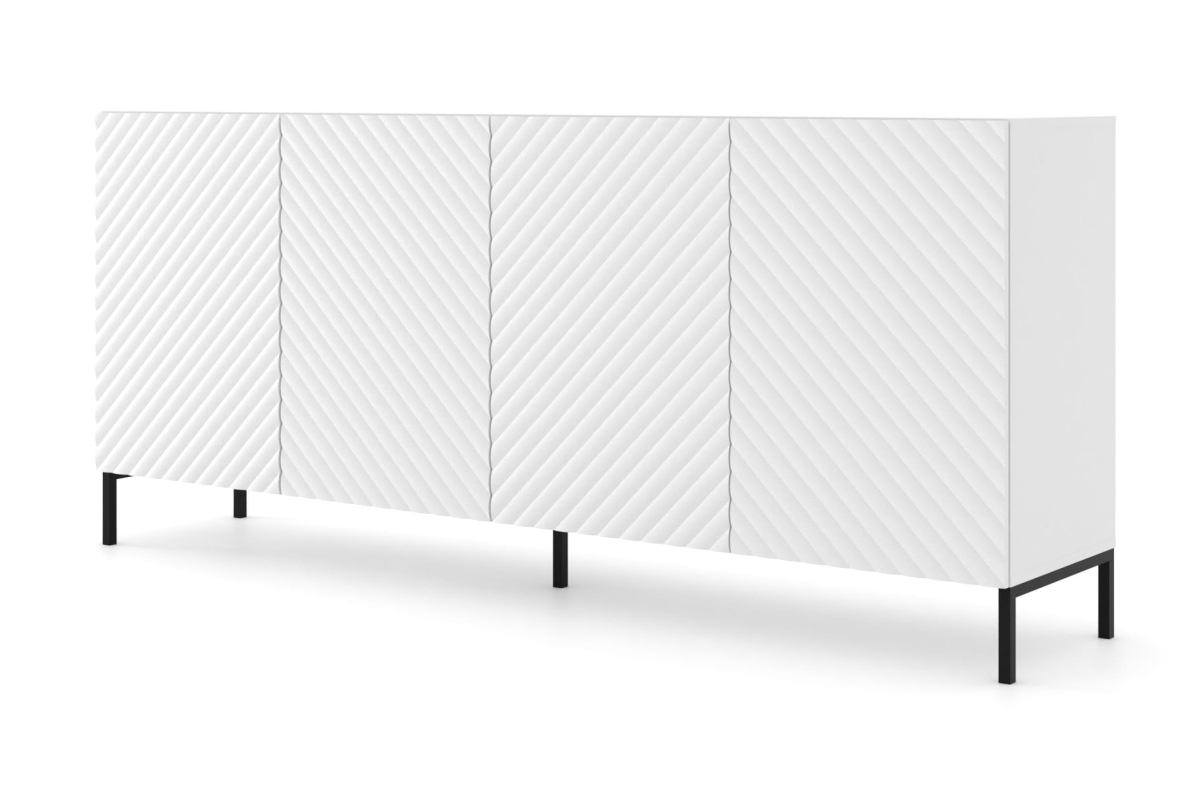 Komoda Surf 200 4D biały mat