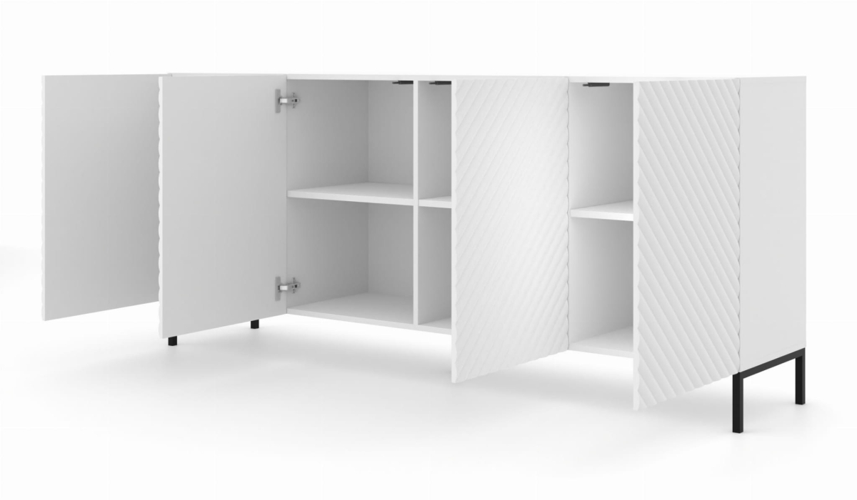 Komoda Surf 200 4D biały mat