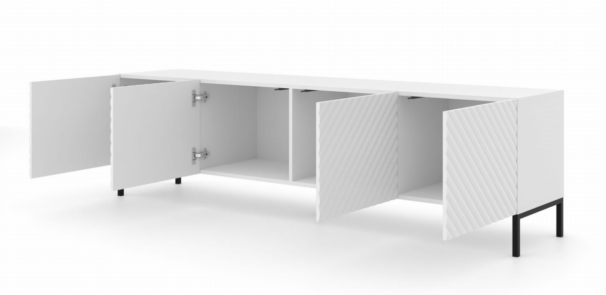 Szafka RTV Surf 200 4D biały mat