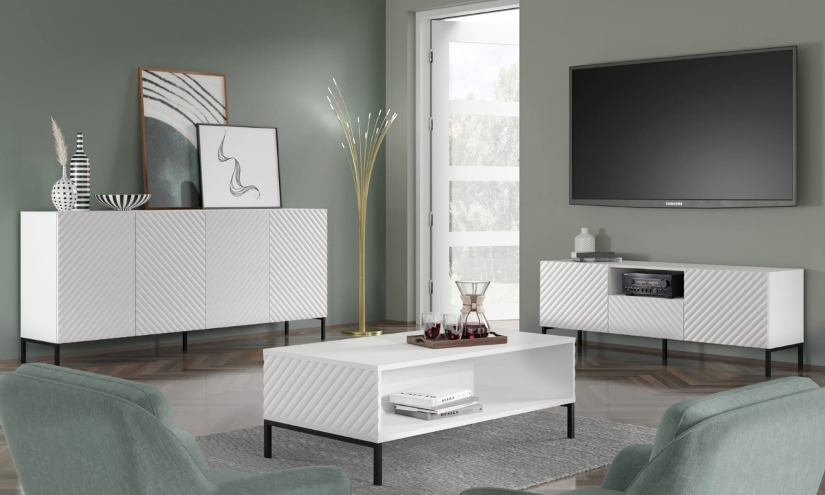 Stolik kawowy Surf 90x60 biały mat