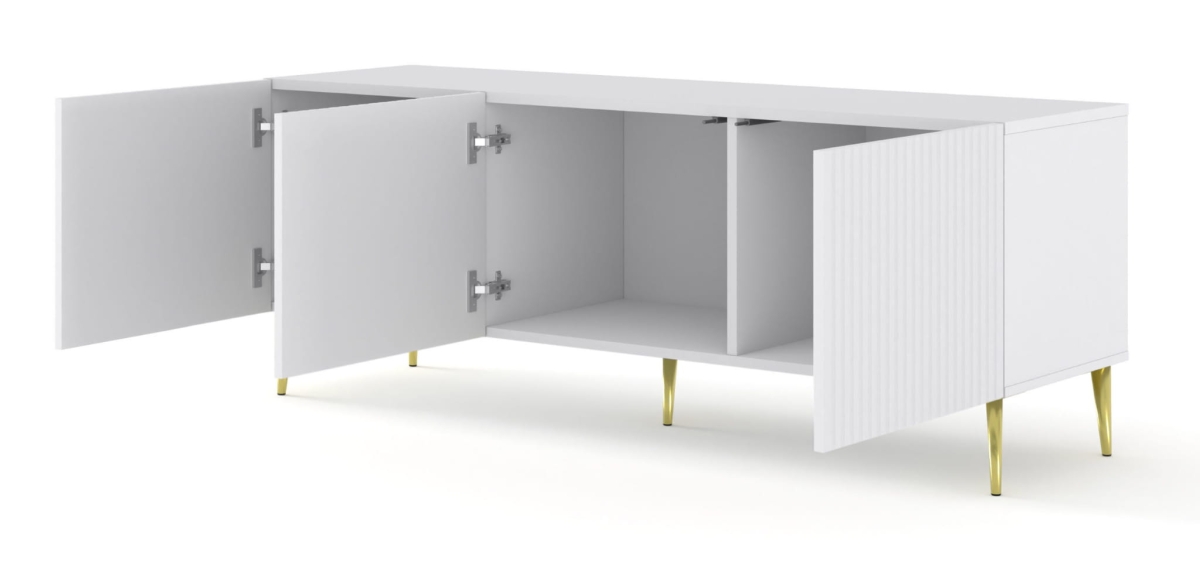 Ravenna B Szafka RTV150 3D frez MDF folia na szpilkach