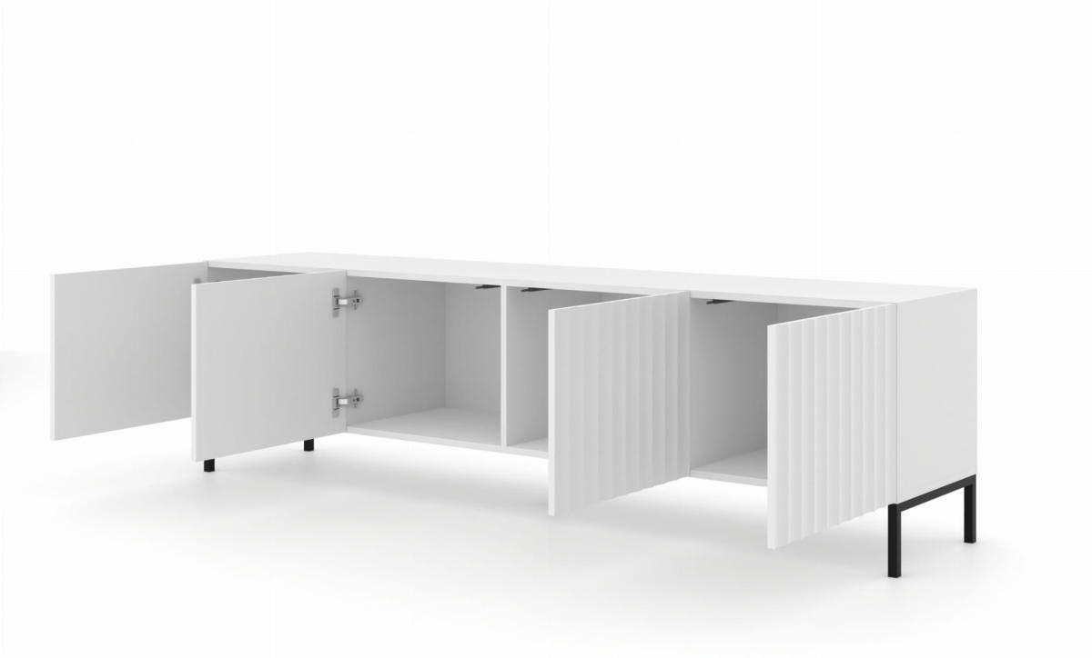 Szafka RTV Wave 200 4D biały mat