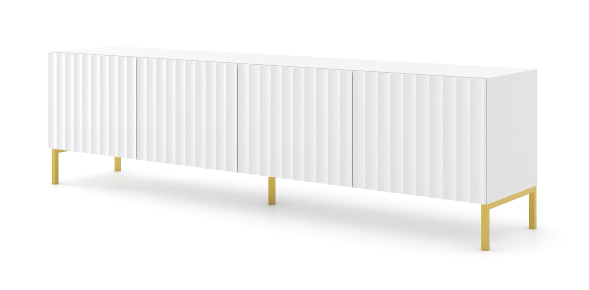 Szafka RTV Wave 200 4D biały mat