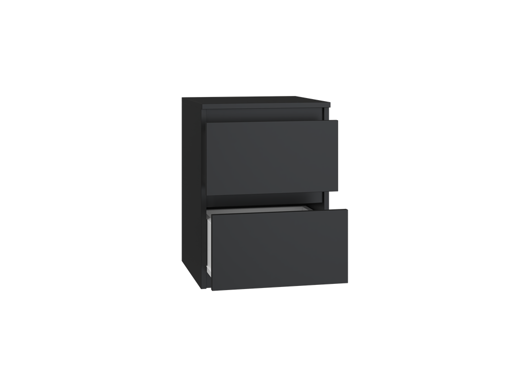 Szafka nocna Malwa M2 CZARNY