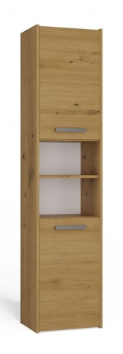 Słupek łazienkowy 40 cm, dąb artisan do łazienki Sara S40