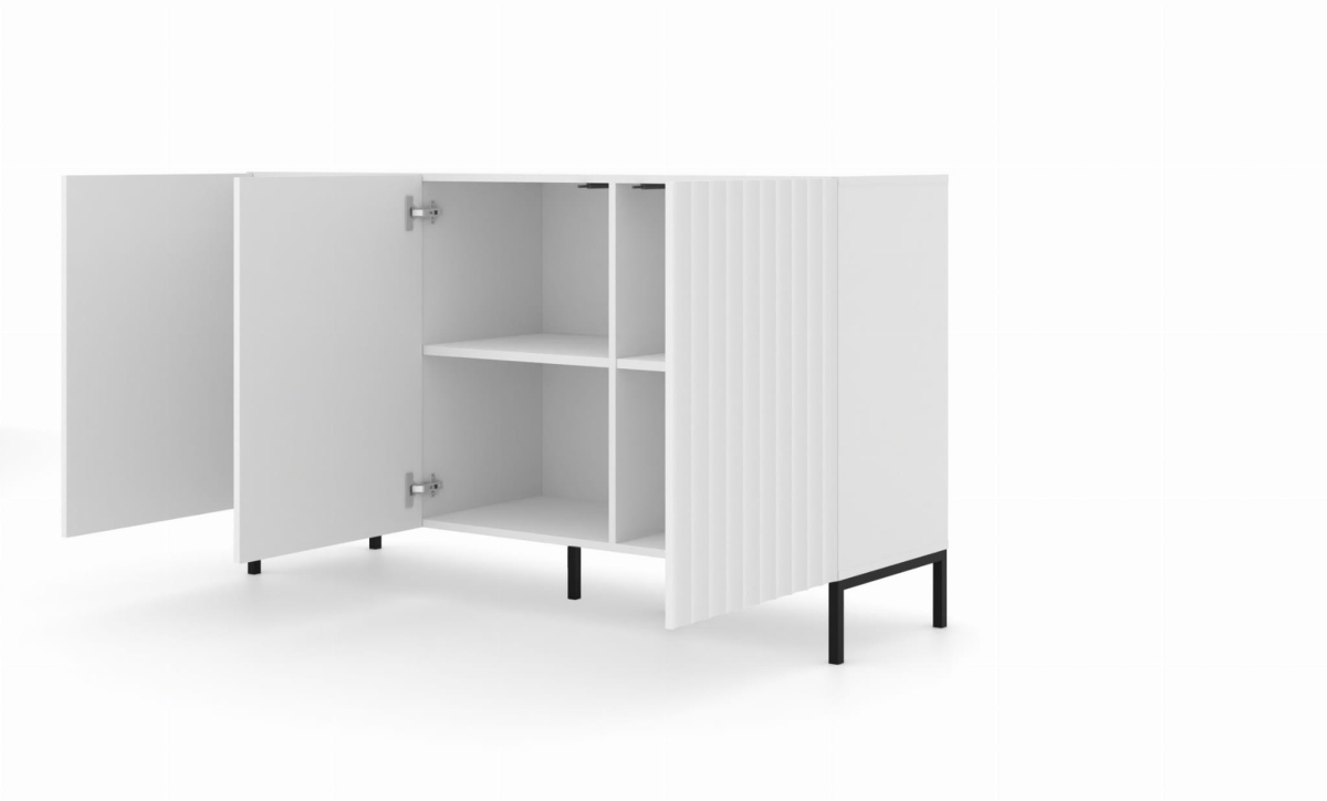 Komoda Wave 150 3D biały mat