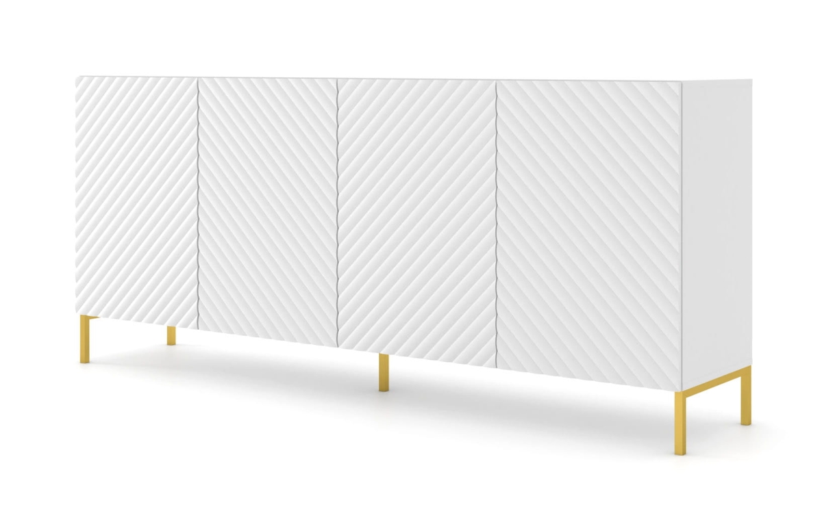 Komoda Surf 200 4D biały mat