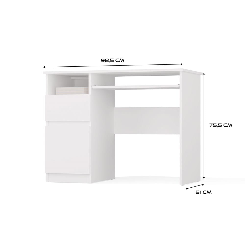 Biurko PORTO LEWE BIAŁY