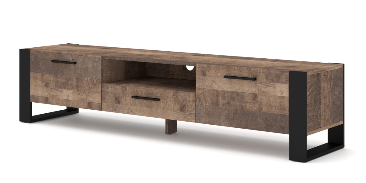 Szafka RTV Nuka 200 cm dąb grange