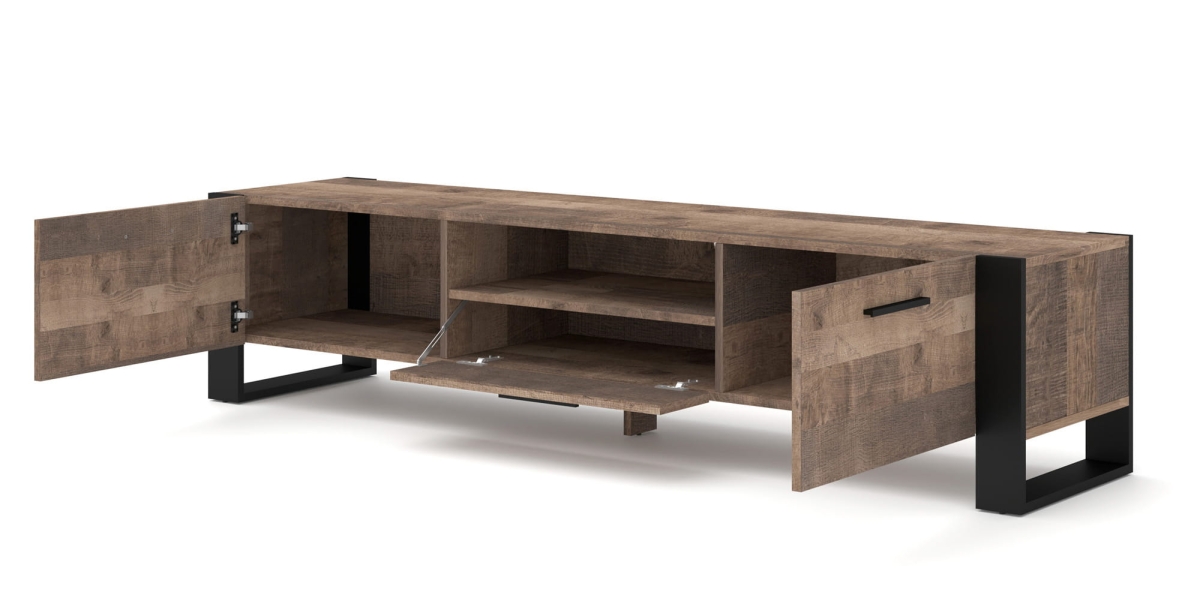 Szafka RTV Nuka 200 cm dąb grange