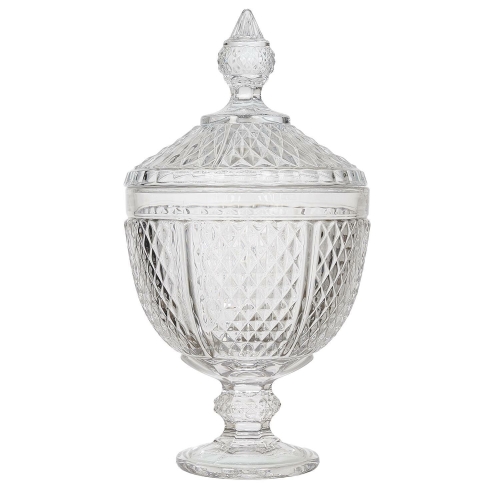 Szklana bomboniera Diamond 31cm