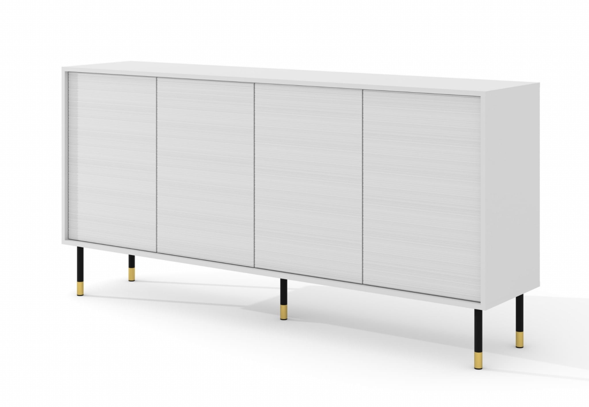 Komoda Sherwood 4D 180 biały mat