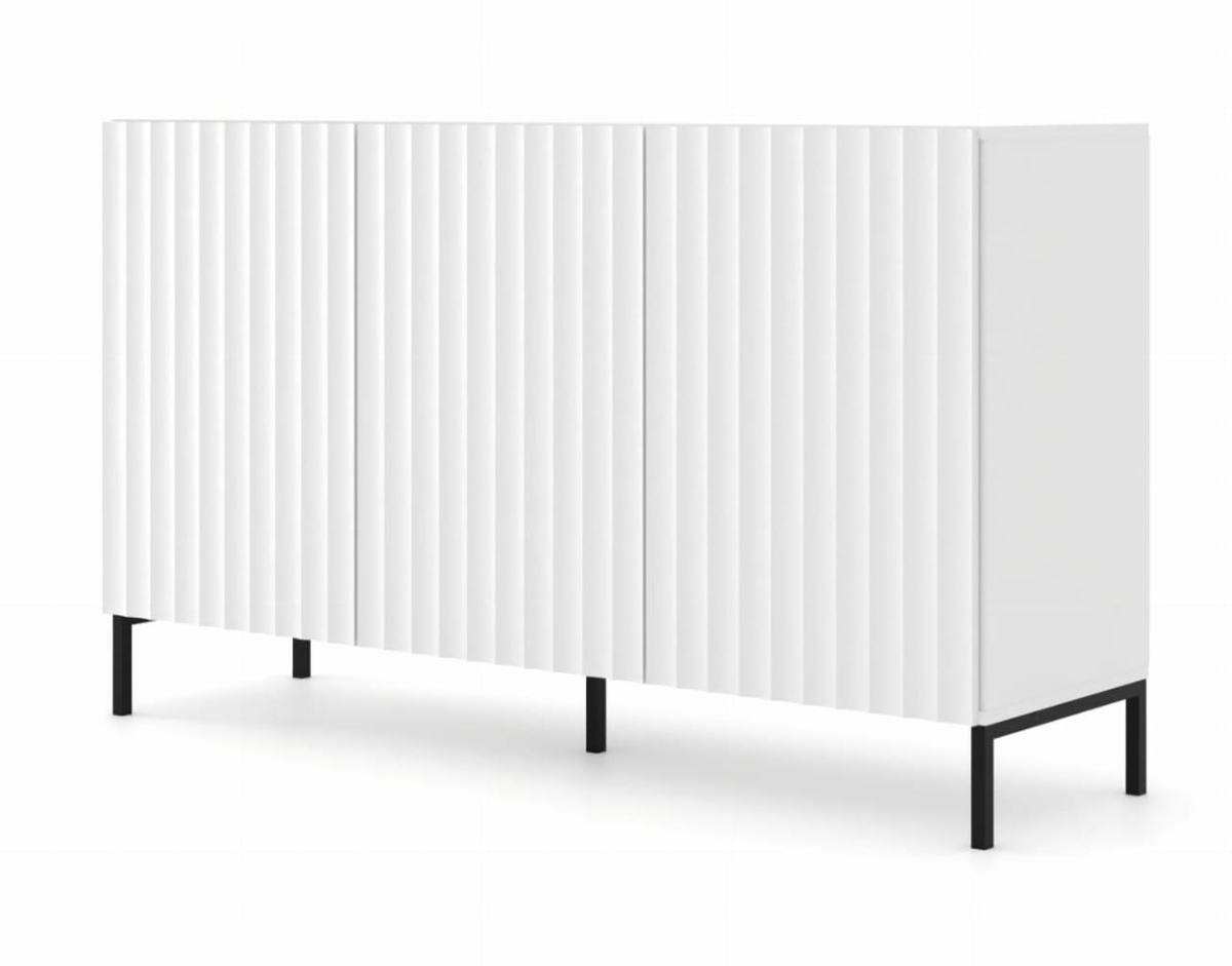 Komoda Wave 150 3D biały mat