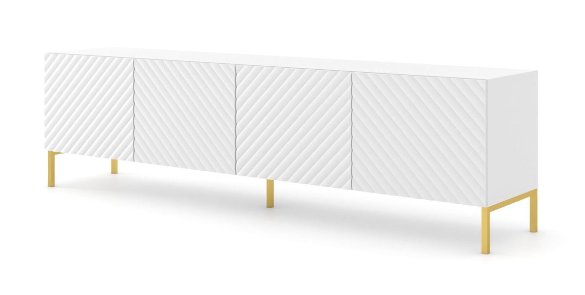 Szafka RTV Surf 200 4D biały mat