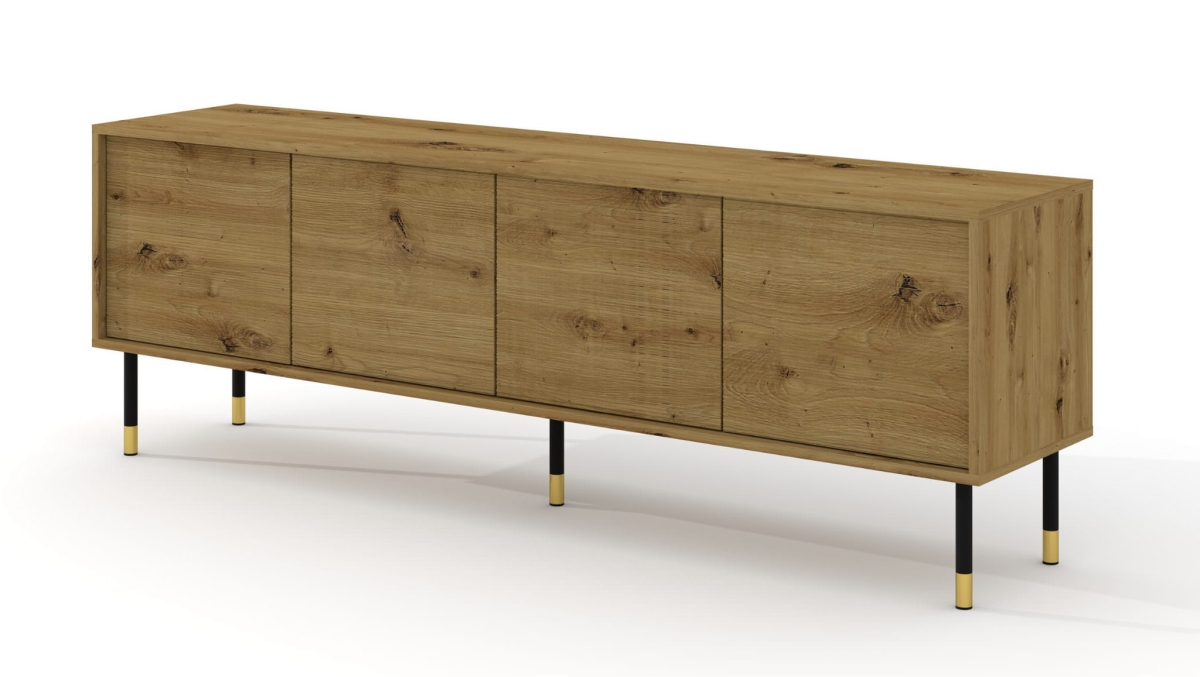 Szafka RTV Sherwood 4D 180 dąb artisan