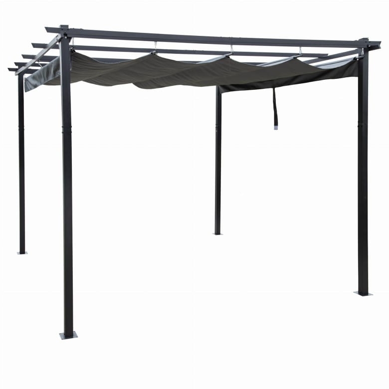 Pergola z rozsuwanym daszkiem 3 x 4 m