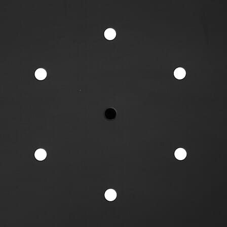 Krzesło Paris Edge metalowe czarne