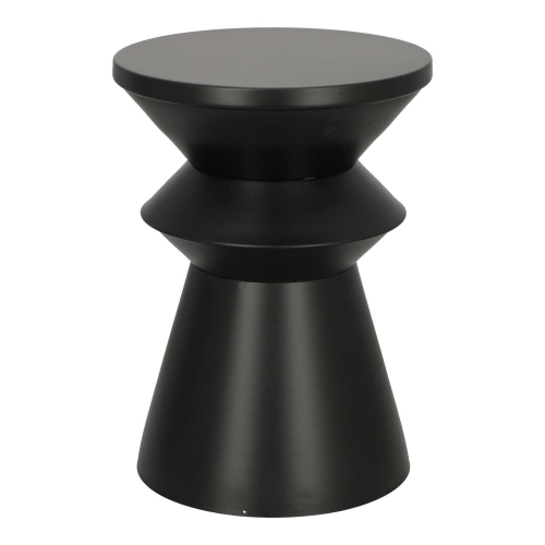 Stolik okrągły czarny 36 cm, Sohan 