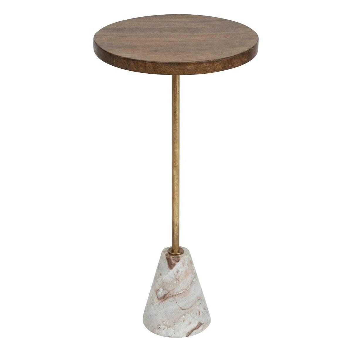 Stolik Neith drewno/marmur