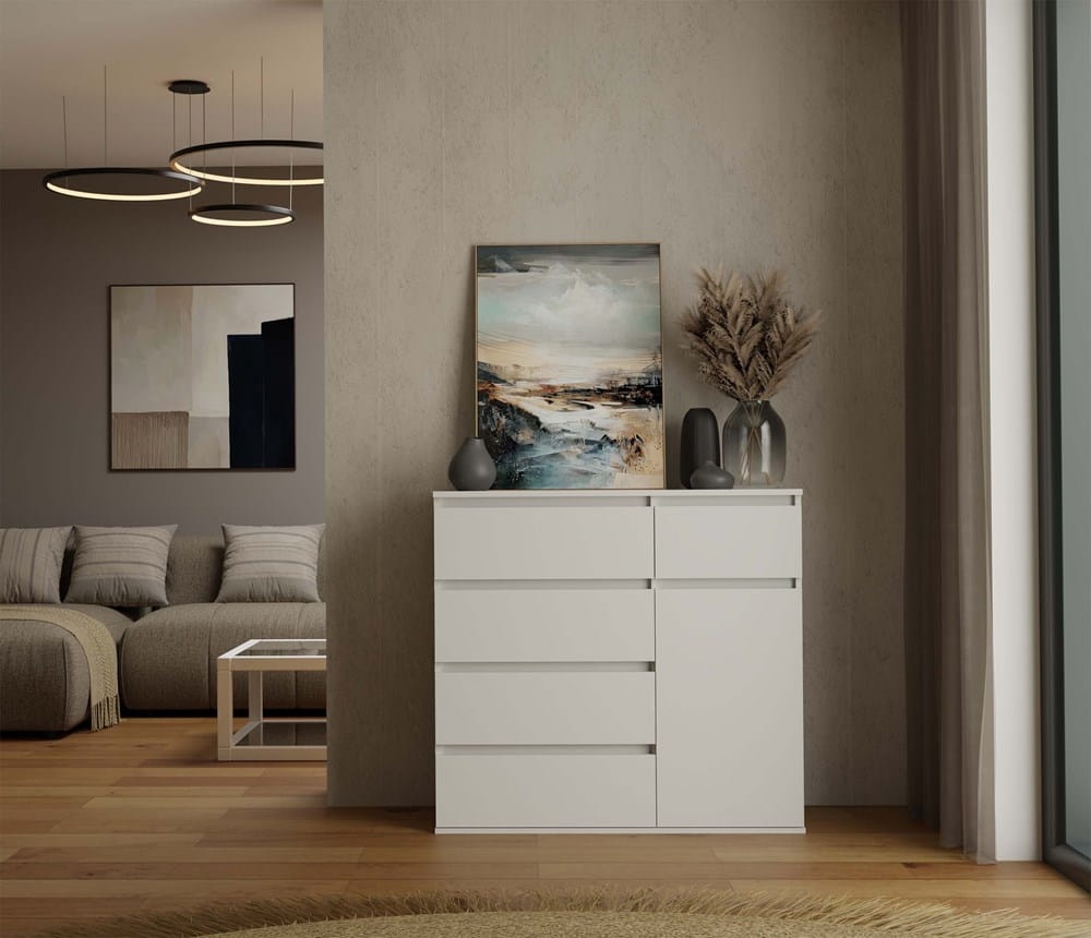 Komoda Malwa 1D5S BIAŁY