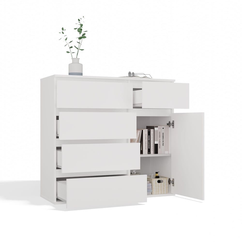 Komoda Malwa 1D5S BIAŁY