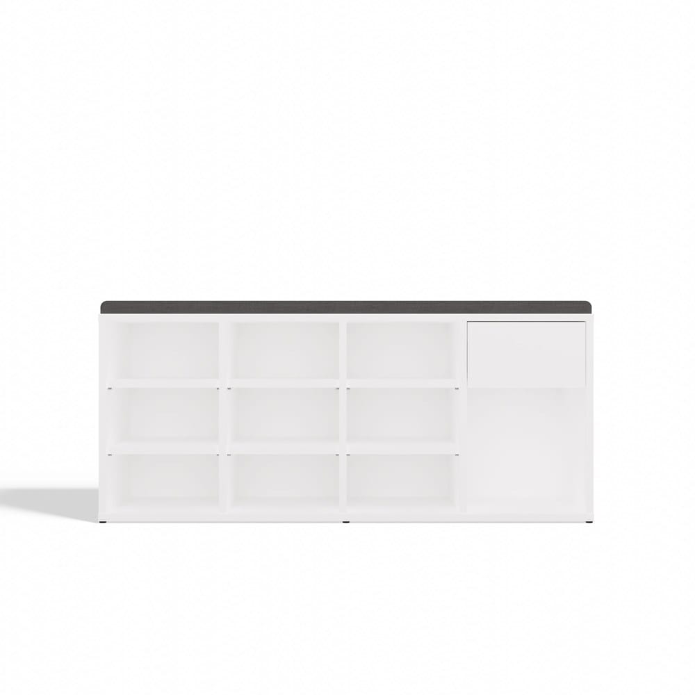 Szafka na obuwie otwarta TALLIN BIAŁY