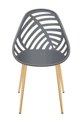 Krzesło szare do jadalni, Alameda