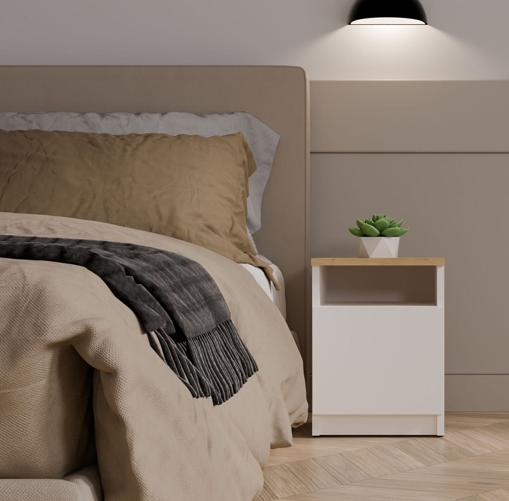 Szafka nocna GALAX 30/1D BIEL-ARTISAN