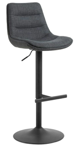 Hoker szary ciemny, z regulacją wysokości Adisa