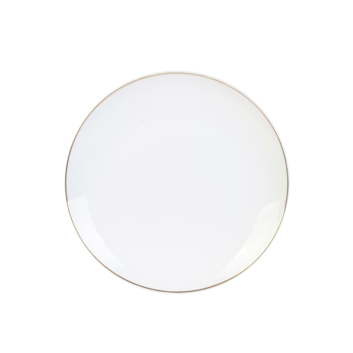 Talerz Pearl Gold 20cm biały