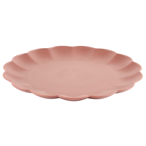 Talerz obiadowy 25,5 cm różowy Iris 