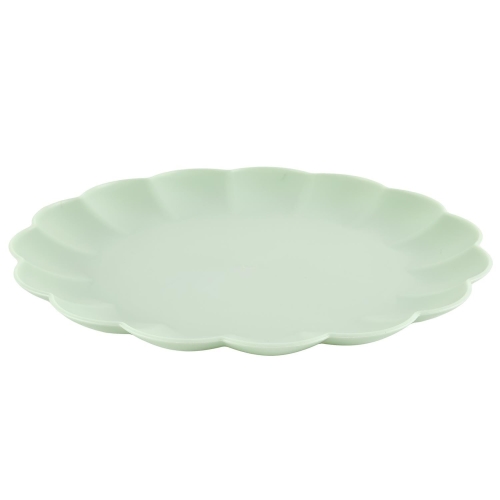 Talerz obiadowy 25,5cm zielony jasny Iris 