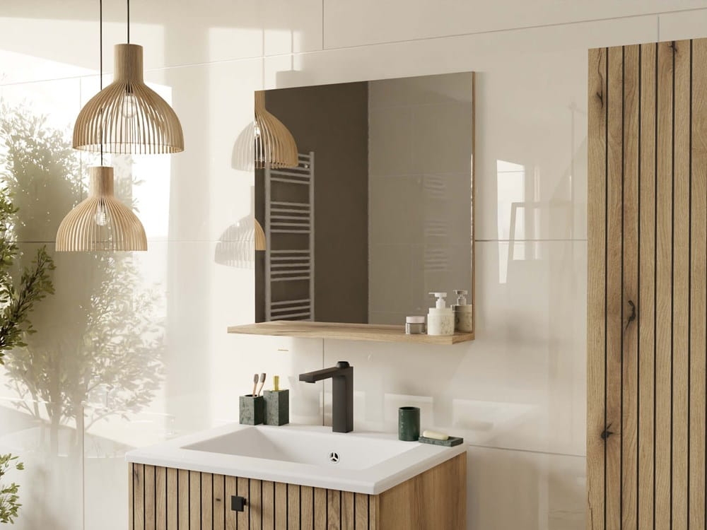 LUSTRO ŁAZIENKOWE DĄB EVOKE DO ŁAZIENKI PRZEDPOKOJU