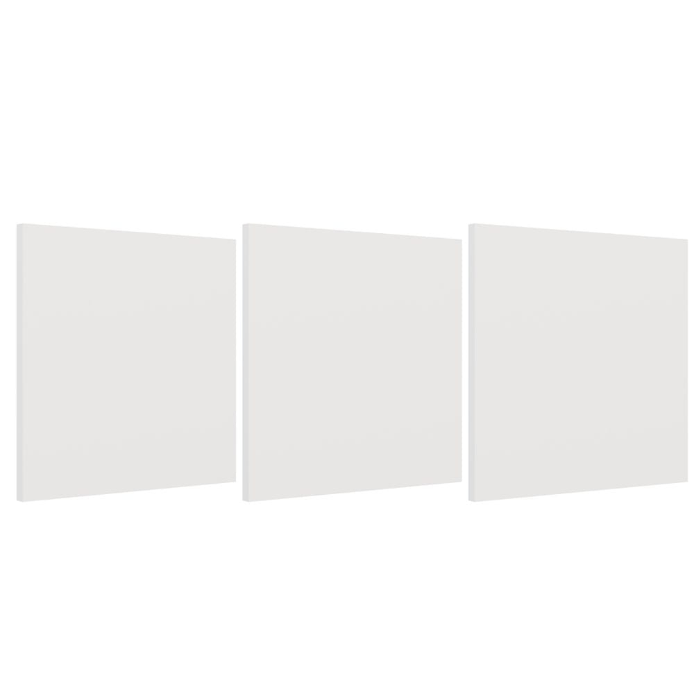 REGAŁ MALAX 3x3 H BIAŁY Z 3 DRZWIAMI PÓŁKI KOMOROWE 110x110 CM TIP ON