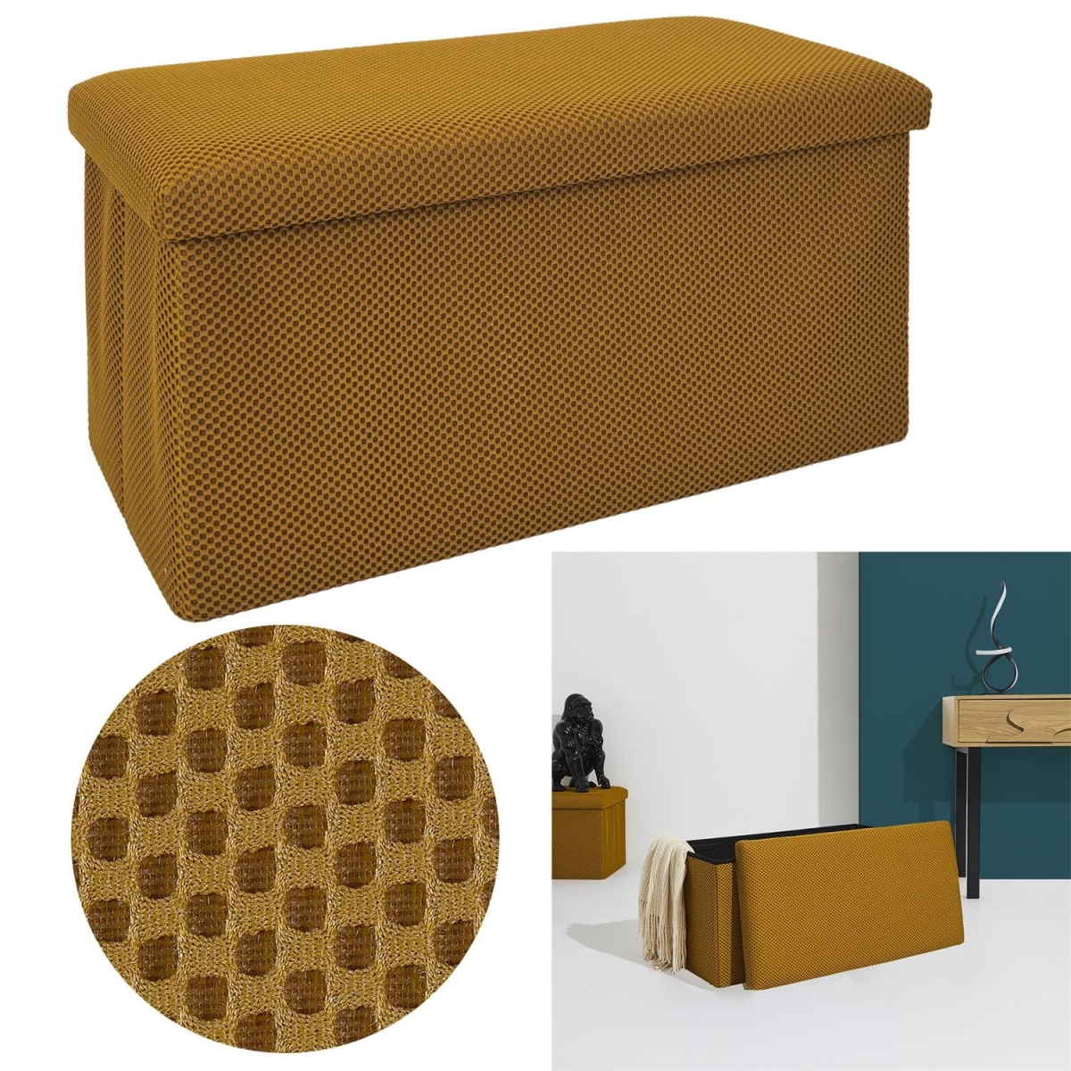 Pufa Velse Atom żółta