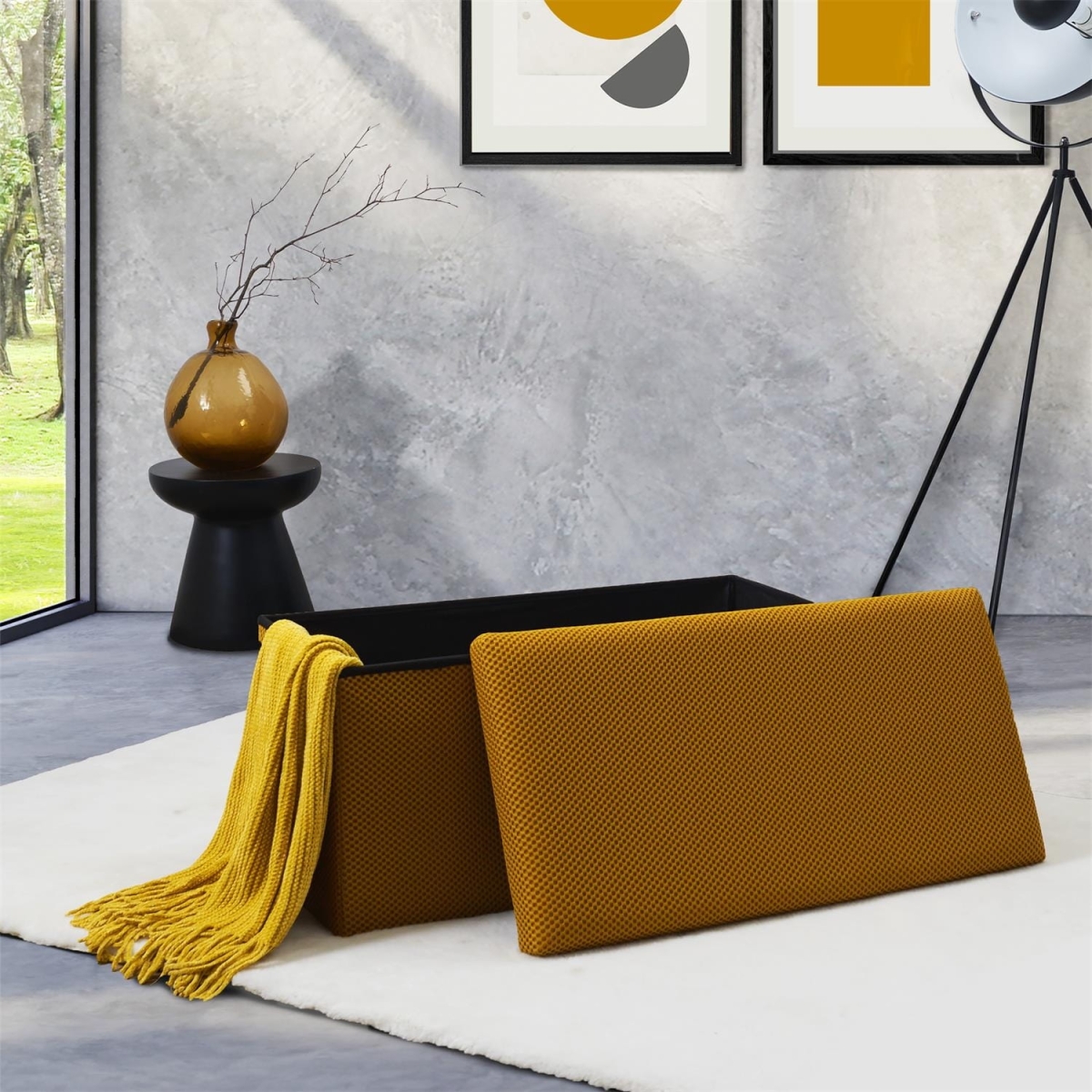 Pufa Velse Atom żółta