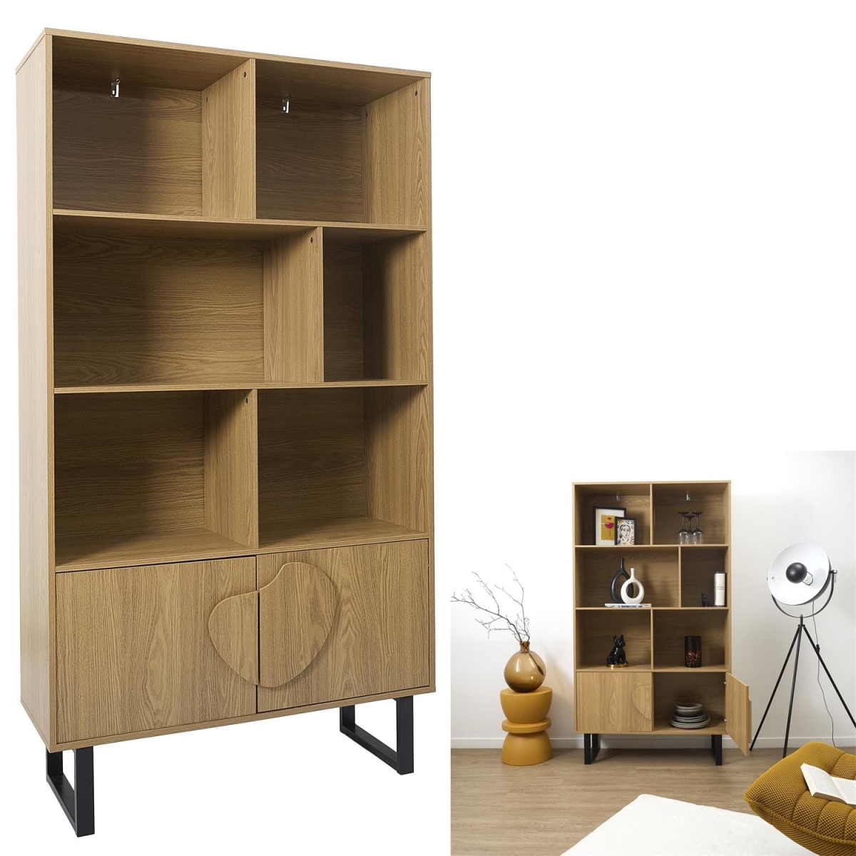 Regał na książki Calypso