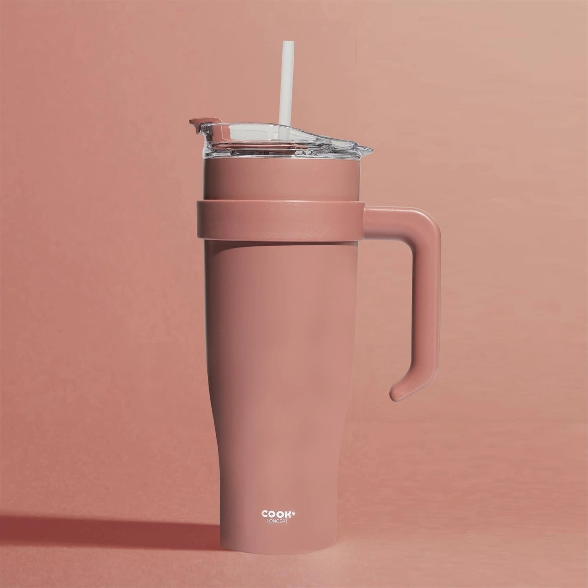 Kubek termiczny Miami 1,2l różowy