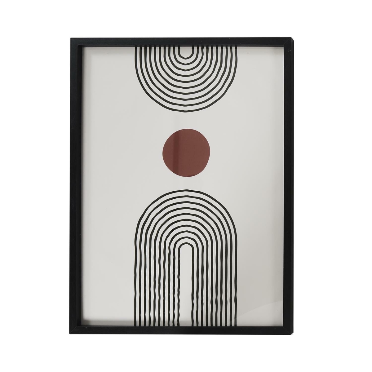 Obraz Art-deco 60x45cm czarna ramka