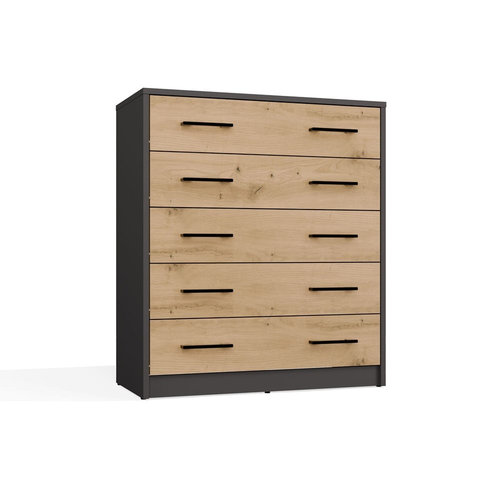 Szafka na obuwie ALEX ANTRACYT ARTISAN Do Przedpokoju