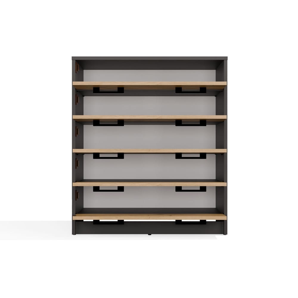 Szafka na obuwie ALEX ANTRACYT ARTISAN Do Przedpokoju