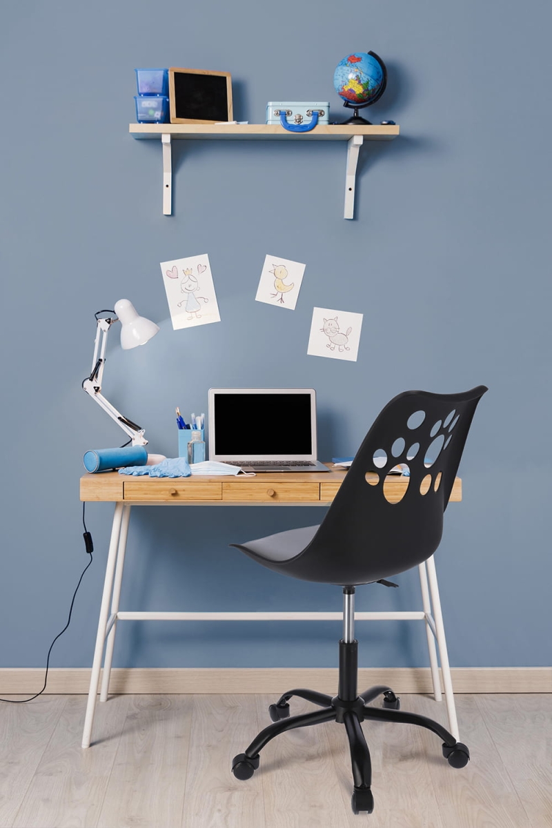 Krzesło obrotowe JOY - czarno-szare